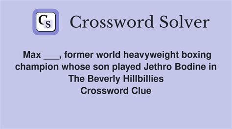 Jethro bodine and others crossword clue. Length. Answer. Jethro Bodine, for one. 3 letters. oaf. Submit. Based on the answers listed above, we also found some clues that are possibly similar or related. Answers for JETHRO BODINE, FOR ONE crossword clue. Search for crossword clues found in the NY Times, Daily Celebrity, Daily Mirror, Telegraph and major publications. 