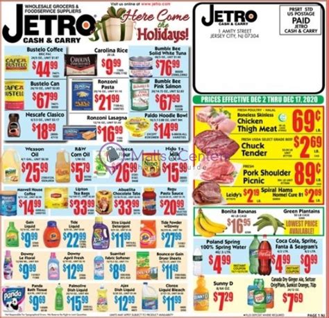 Jetro circular. CIRCULARS LOCATIONS SIGN UP. ELIZABETH. 838 E. Grand St., Elizabeth, NJ 07201 (908) 662-0066 Store Hours Everyday 7:30 AM - 9 PM. JERSEY CITY. 360 Martin Luther King Dr., Jersey City, NJ 07305 (201) 435-5562 Store Hours Everyday 8 AM - 9 PM. NEWARK. 125 Avon Ave., Newark, NJ 07108 (973) 504-9696 Store Hours 