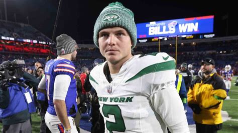 Jets’ Saleh non-committal on his starting QB after Wilson was pulled for Boyle vs. Bills