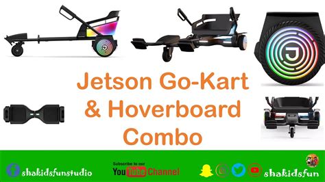 Jetson Alpha L - Go-Kart and Hoverboard Combo - YouTube