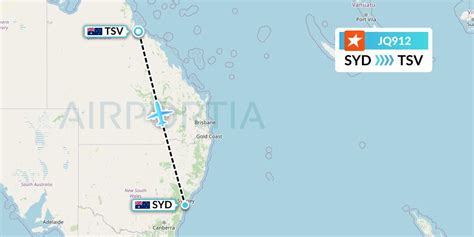 Jetstar Airways JQ913 Flight Status: Townsville to Sydney Tracker ...