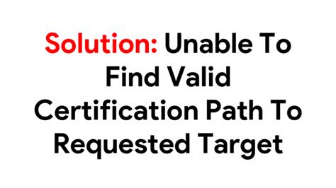 Jetty unable to find valid certification path to requested target.  I solved this problem gene...