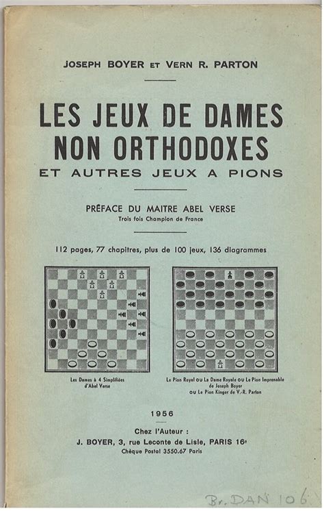 Jeux de dames non orthodoxes et autres jeux à pions. - Osha standards for the construction industry, 29 cfr part 1926 (spanish version).