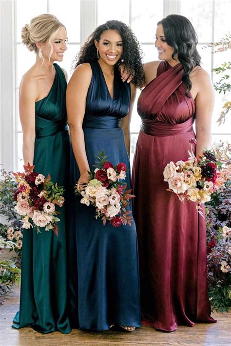 Jewel Tone Dresses For Wedding Gues