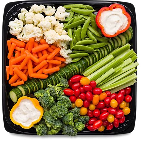 Make your party a hit with fresh fruit and veggie trays from Jewel-Osco. Our fruit and vegetable trays are filled with a colorful assortment of the freshest produce. They're perfect for any occasion and make a healthy addition to any party. Order online now and enjoy the convenience of pickup at your local Jewel-Osco.