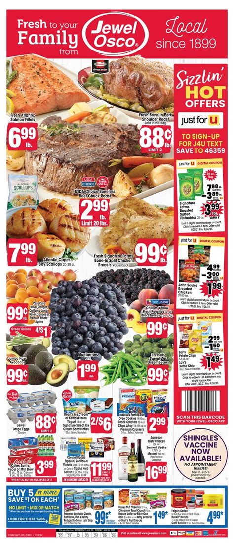 Jewel osco weekly ad tinley park. The Jewel Osco ad this week and the JewelOsco ad next week are both posted when available! With the JewelOsco weekly flyer, you can find sales for a wide variety of products and compare the 2 weeks when both the current Jewel Osco ad and the JewelOsco Weekly Ad Sneak Peek are available! Select a Jewel Location Below: Clinton, IA. … 