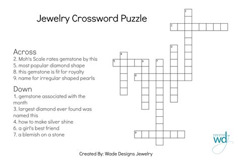 Jewelry chain founder -- Crossword clue Crossword Nexus