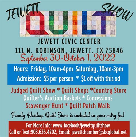 Jewett Quilt Show - Accueil - Facebook