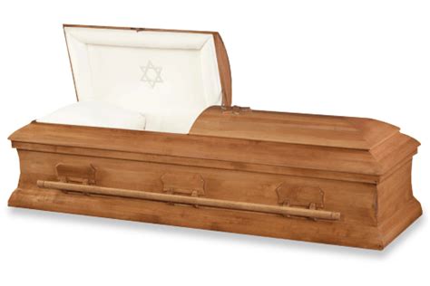Jewish caskets for sale.  View our range of Standard Plus Jewish coffi...