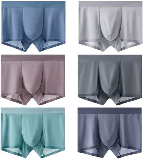 Buy UIRPK Jewyee Men's Ice Silk Underwear Breathable