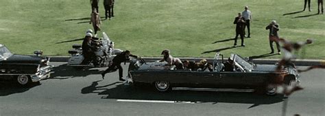 Jfk assassination gif. The Magic Bullet Theory. Two factors transform the single–bullet theory into the magic bullet theory: The necessity for the bullet to have changed direction twice: on entering President Kennedy’s back, in order to come out of his throat, and again on exiting his throat in order to hit Governor Connally close to his right armpit. 