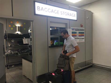 Convenient & guaranteed luggage storage in JFK Airport, New York, within local shops and hotels. Many different options and locations, 24/7, guaranteed for up to $3,200.00. ... Log in. New York; JFK Airport; Luggage storage JFK Airport Store your bags in 4300+ trusted hotels and shops near you. From $5.45 bag/day. 4.9 from 67,306 verified .... 