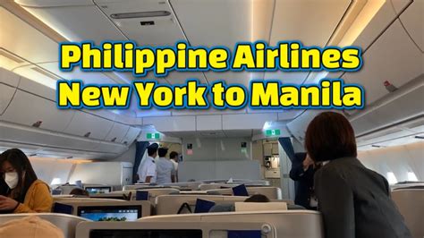 The total flight duration from JFK to Manila, Philippines is 17 hours, 32 minutes. This assumes an average flight speed for a commercial airliner of 500 .... 