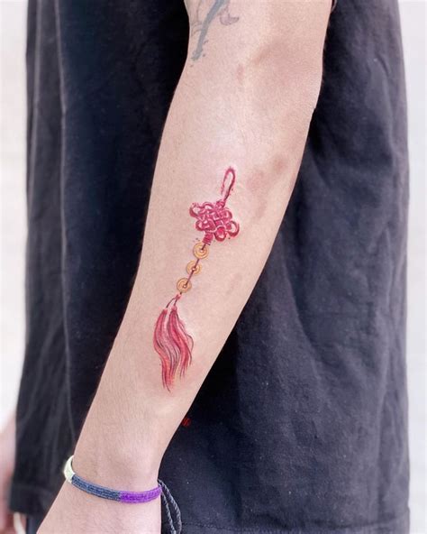Jiang, Tattooer,Hollywood trên Instagram “Chinese knot”