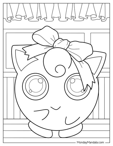 Kitty Ice Cream Coloring Page