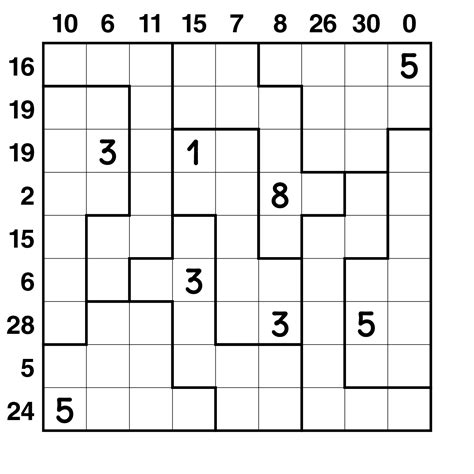 Jigsaw Sudoku Printable
