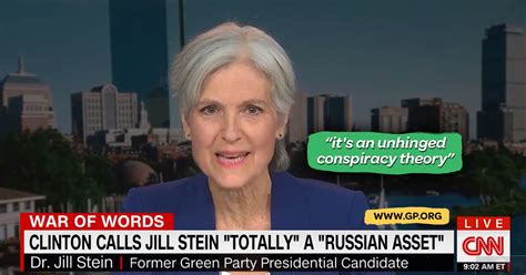 Jill Stein slams Clinton