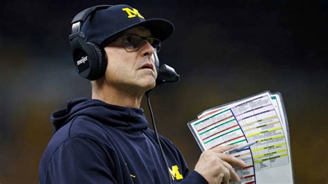 Jim Harbaugh Michigan Career