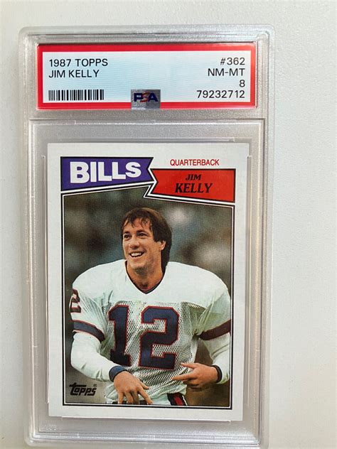 Jim Kelly Buffalo Bills NFL Hall of Fame Vintage Nissun ... - eBay