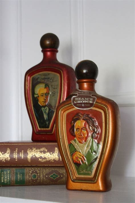 The Barrett's collected Jim Beam decanters for over thirty years. Jim Beam Distillery began filling their whiskey into ornamental bottles in 1955 with the creation of a bowling pin and a porcelain ash tray. Because of the popularity, the decanters were produced in fifteen categories: Wheels, Clubs and Conventions, Casino, Centennial .... 