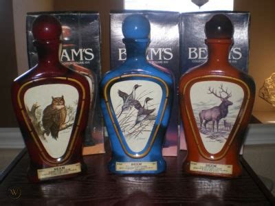 Ducks Unlimited 40th Anniversary Vintage Jim Beam Decanter. Pre-Owned. $35.00. katstre_41 (155) 100%. or Best Offer. Free shipping. Jim Beam American Widgeon Ducks Unlimited ceramic decanter 1983. Pre-Owned. $25.00.. 