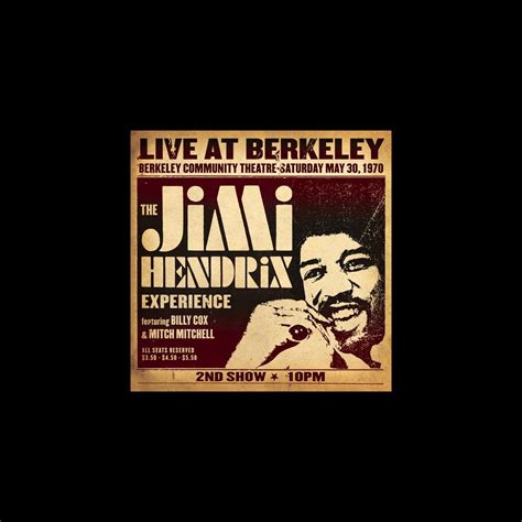 Jimi Hendrix - Live at Berkeley: 2nd Show Album …