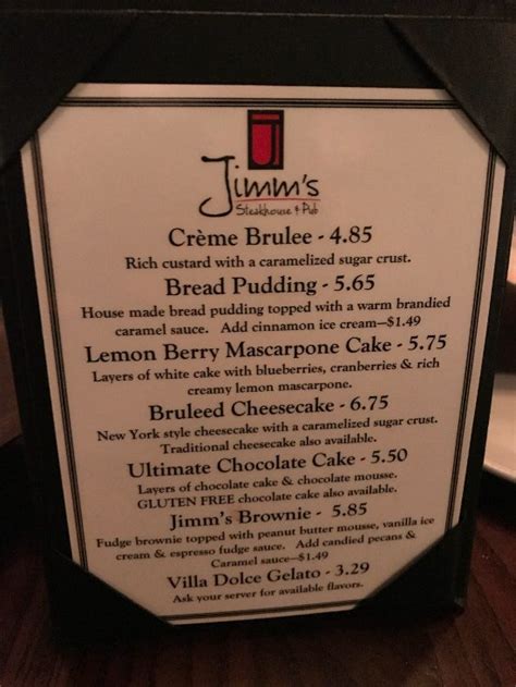 Jimmy's steakhouse springfield mo. Jimm's Steakhouse & Pub. Claimed. Review. Save. Share. 1,012 reviews #7 of 423 Restaurants in Springfield ₹₹ - ₹₹₹ American Steakhouse Bar. 1935 S Glenstone Ave, Springfield, MO 65804-2304 +1 417-886-5466 Website Menu. Open now : 11:00 AM - 10:00 PM. 