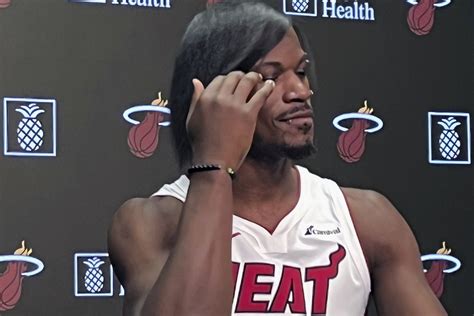 Jimmy Butler has a new look, and even the Heat were surprised by it