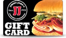 Jimmy Johns Gift Card Online