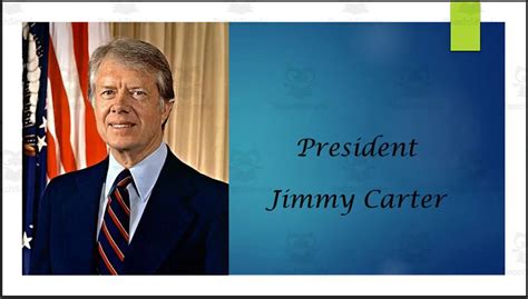 Jimmy carter biography powerpoint fourth