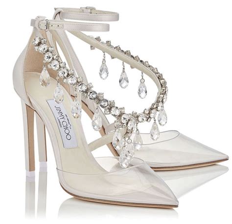 Jimmy choo wedding shoes. Nov 18, 2016 · 2. Bejewelled Ivory. These classy nude pumps with gold ankle strap buckles are one of the bling-best Jimmy Choo wedding shoes on the list coming second only to the butterflies. These would go well with white, peach and champagne wedding gowns. [Read More: 11 Snazzy Bridal Ivory Shoes For You In Every Style] 3. 