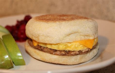 Jimmy dean breakfast sandwich. This is an exception to Costco's return policy. Breakfast Sandwiches. Whole grain english muffin with turkey sausage, cage free egg white and cheese. Individually wrapped and labeled for resale. 12 ct. 