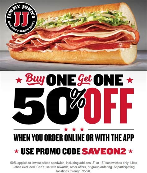 Trending Now: Get 20% Off + More At Jimmy John's With 21