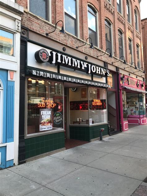 When compared to other restaurants, Jimmy John's is inexpensive,