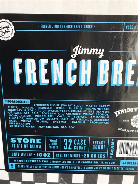 Jimmy johns bread ingredients list. Things To Know About Jimmy johns bread ingredients list. 