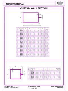 Jindal curtain wall section pdf free download. pdf), Text File (. .  ECT CURTAIN WA...
