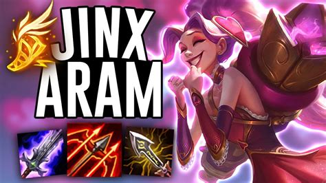 Our Jinx ARAM Build for LoL Patch 13.20 is updated daily with the best Jinx runes, items, counters, skill order, build order, mythic items, summoner spells, trinkets, and more. METAsrc calculates the best Jinx build based on data analysis of Jinx ARAM game ….
