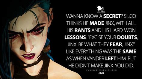 Jinx arcane quotes. Things To Know About Jinx arcane quotes. 