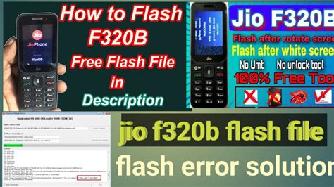 Jio F320B Flash File (Stock Rom) 100% Tested File 2024 - MS Mobile …