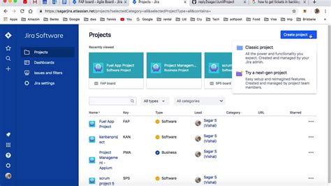Jira Create Project From Template