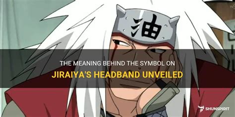 Jiraiya headband meaning. Things To Know About Jiraiya headband meaning. 