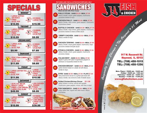 Latest reviews, photos and 👍🏾ratings for JJ's Seafood & Chicken at 5681 Nevius Rd in Mobile - view the menu, ⏰hours, ☎️phone number, ☝address and map. JJ's Seafood & Chicken ... Lounges, Bar . Dick Russell's Bar-B-Q - 5360 US-90. Barbecue, Barbeque, Seafood . Burger King - 5380 US-90. Burgers, Fast Food . Thai Fusion - 5369 US-90.