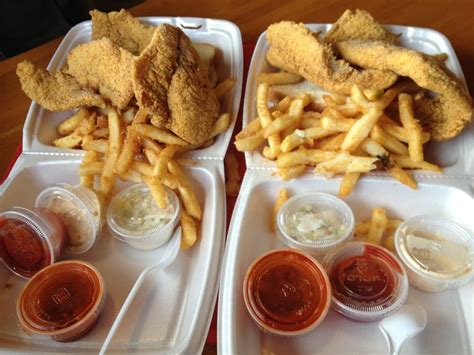 Jj's fish & chips. Fred J. said "After not having a good experience on 3/26/18 my wife contacted the manager, Randy, and explained what happened. He was very apologetic about our experience and wanted to make it right. He told us to … 