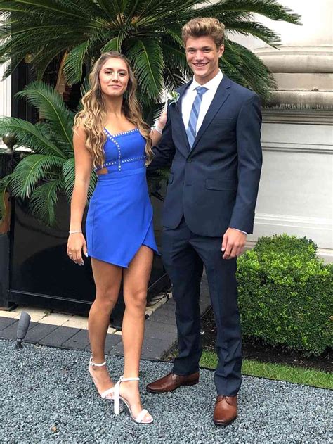 Jj mcarthy girlfriend. Katya Kuropas. J.J. McCarthy and his girlfriend. J.J. McCarthy/IG. J.J. and his fiancee have been spending most of their offseason out in California, as the quarterback prepares for the 2024 NFL ... 