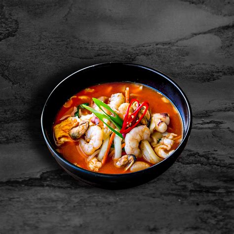 Jjamppong (or Jjampong, 짬뽕) is one of the most popular dishes you can order from a Korean-Chinese restaurant. Jjamppong consists of fresh noodles, various …. 
