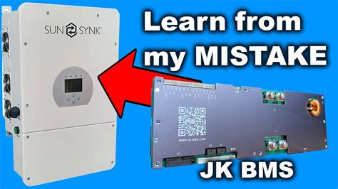 Jk bms communication with inverter.  Should I proactively replace while Im here...