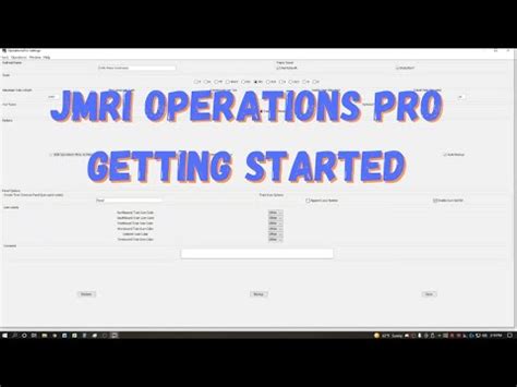 Jmri operations pro.  If your wanting to learn how to setup JMRI Operations Pro, t...