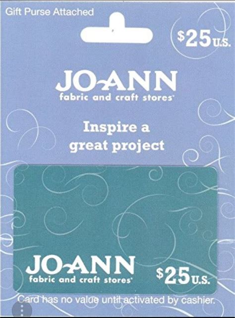 Joann Fabric Gift Card Cvs