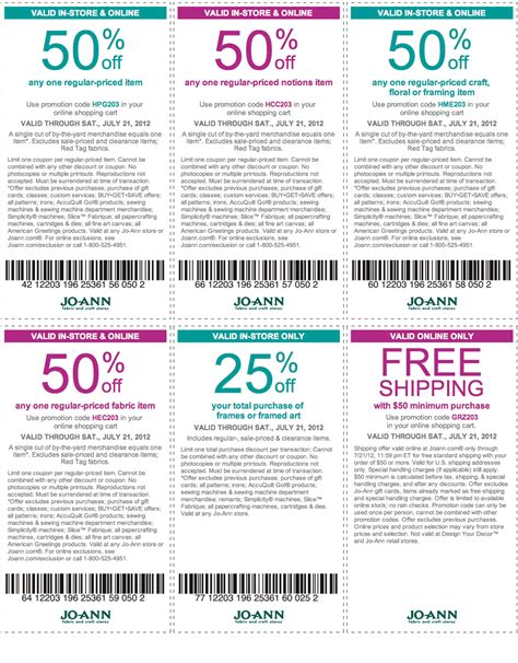 Up to 20% discount on $85+ w/ Joann coupon. Activate a Joann coupon 