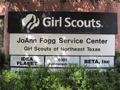 Community Service: Fun Events Girl Scout Troop 3971 ... Here are the locations for all the GSNETX Shops. I personally find the JoAnn Fogg the most convenient however, as it is by far the largest and typically has the best inventory. JoAnn Fogg (Headquarters) Map and Directions ... East Texas Regioinal Center Shop: Map and Directions. 9126 Hwy ...